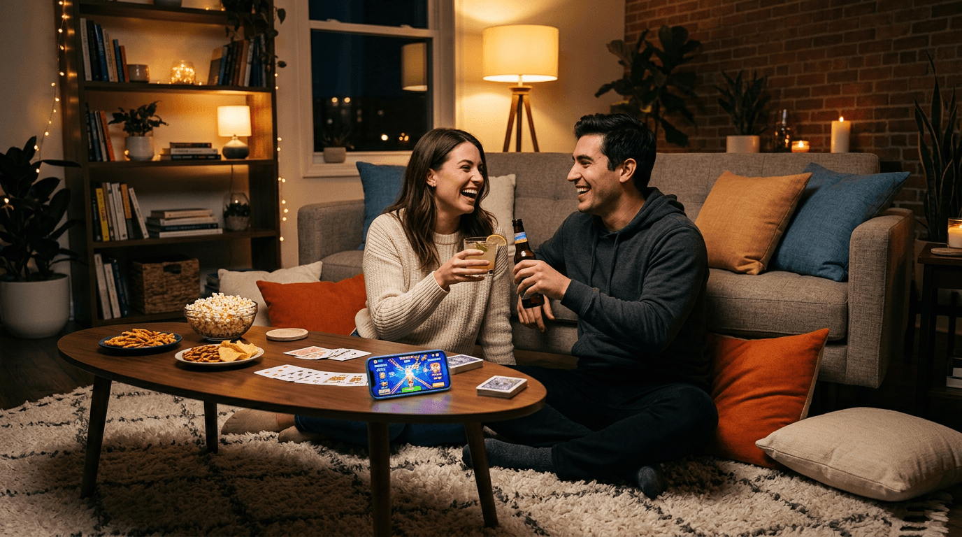 17 Best Couple Drinking Games for a Wild Date Night (2026)